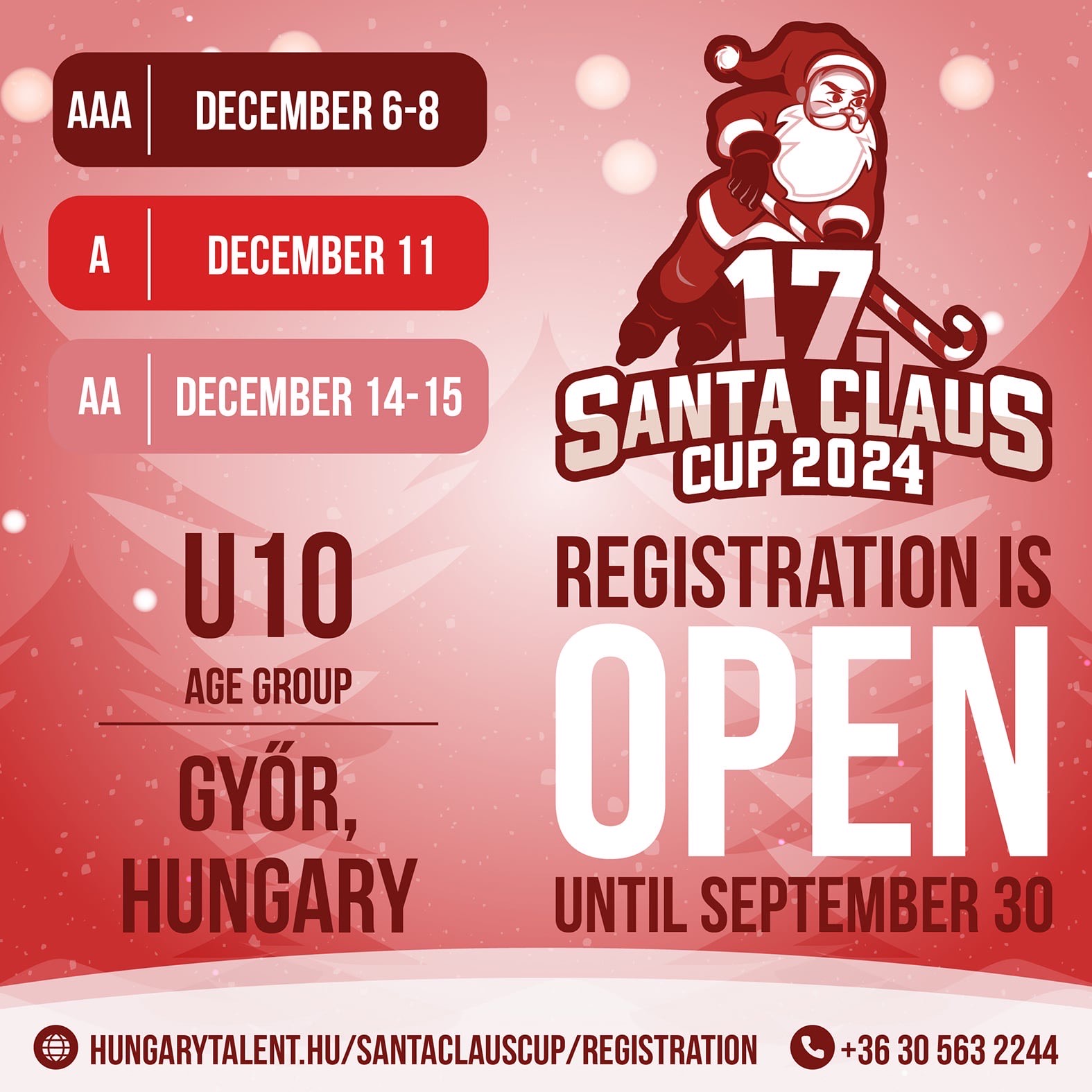 Indul a 17. Santa Claus Cup regisztrációja